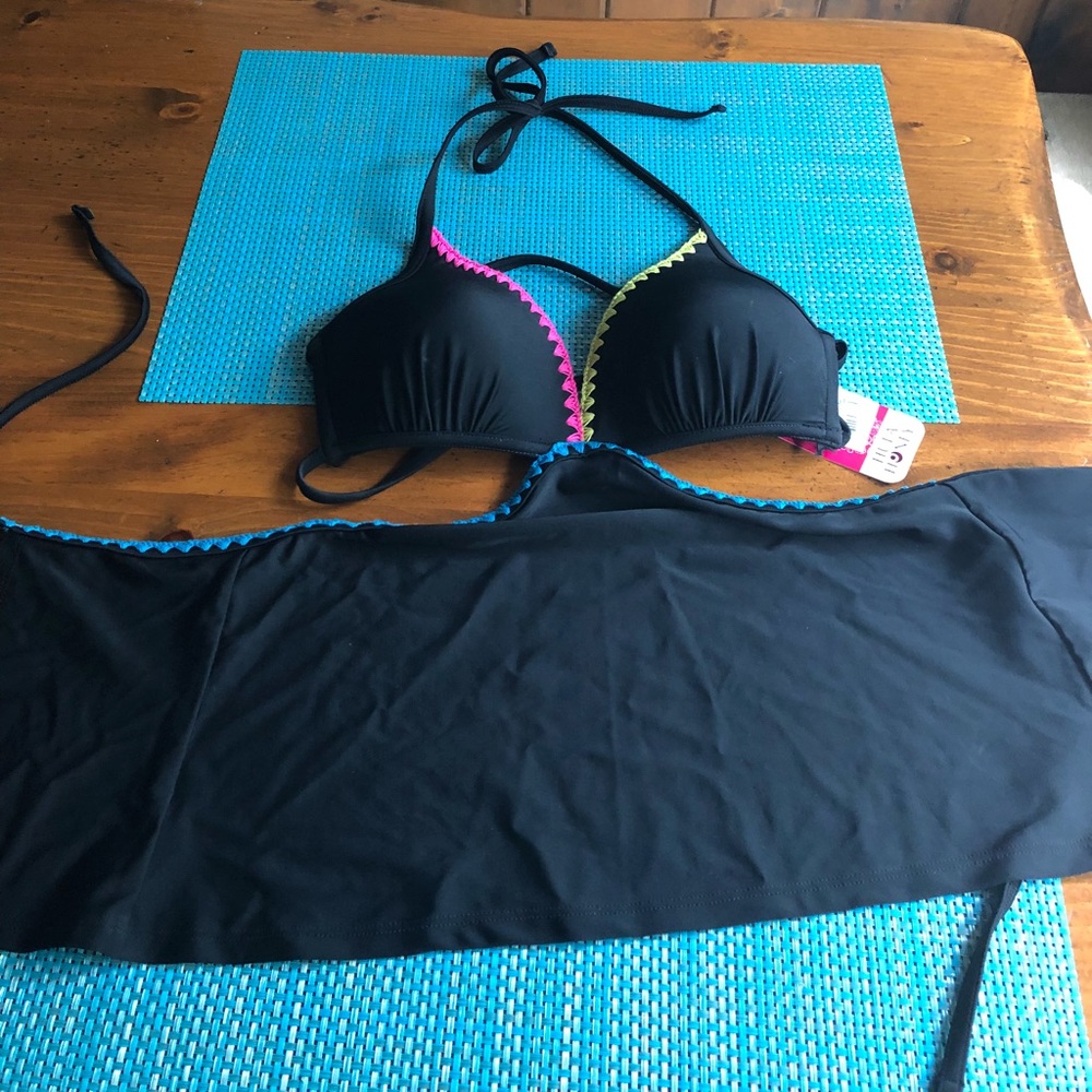 Apron style Tankini Top